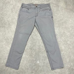 5.11 Tactical Pants Mens 38x32 Gray Denim Jeans Stretch Pockets Casual Work
